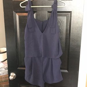 Navy blue romper